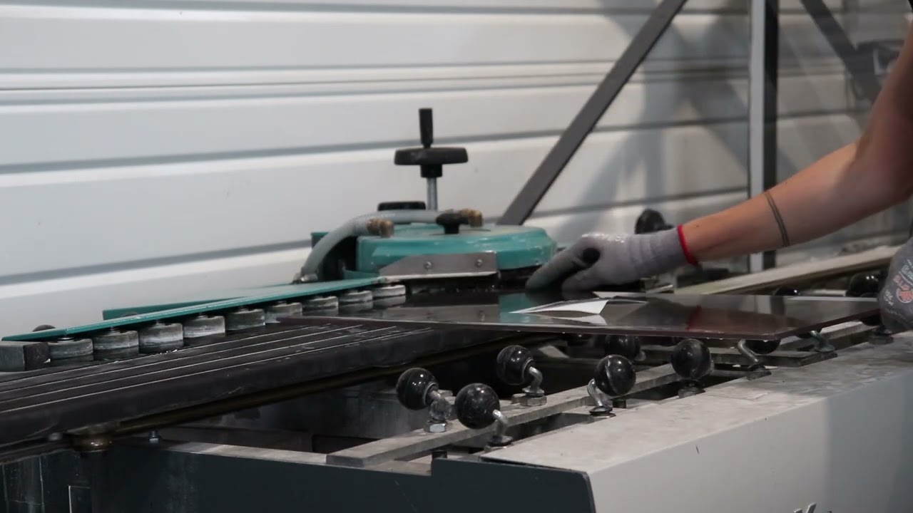 Découpe de verre sur mesure manuelle