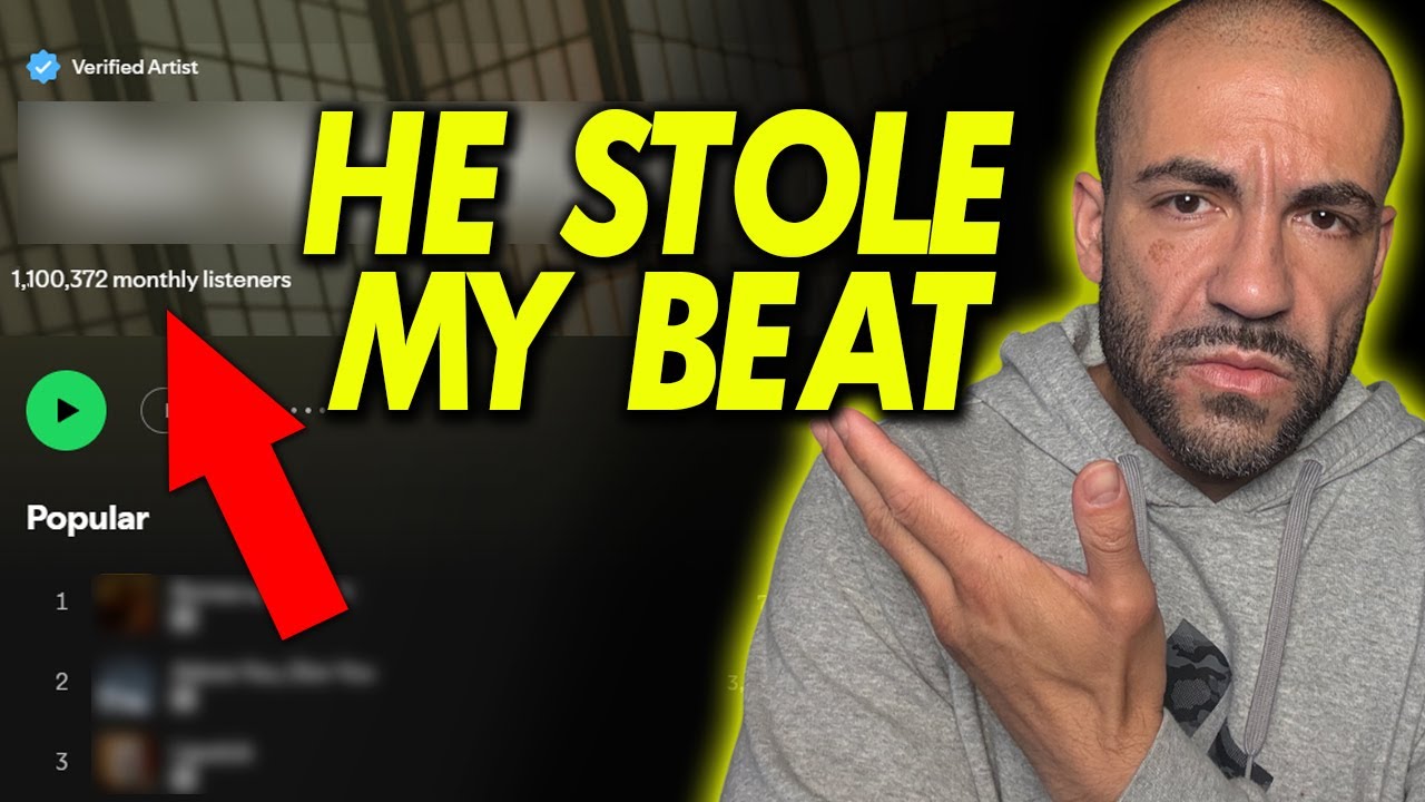 A Famous Rapper Stole My Beat