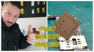 MASTERWORK - CHRISTMAS SWAP - iPHONE 7 PLUS A10 CPU BOARD SWAP AFTER ERROR 4014