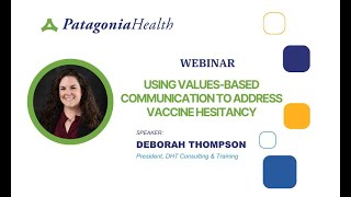 Using Values-based Communication to Address Vaccine Hesitancy