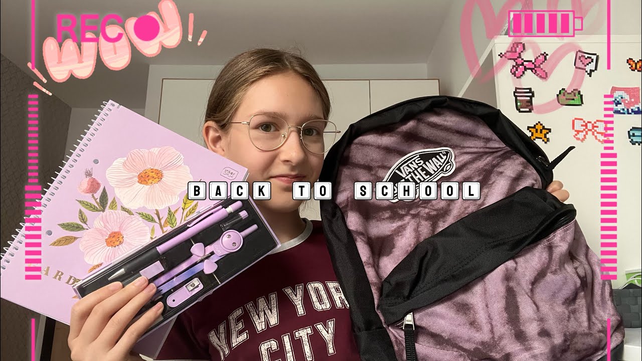 Moje back to school 2024✏️🎒🌸