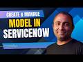 Create and Manage Model in ServiceNow | ServiceNow Admin
