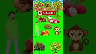 এটি আম গাছ এটি লিচু গাছ এটি কাঁঠাল গাছ#cartoon #animation #video #funny #viral #shorts #shortvideo