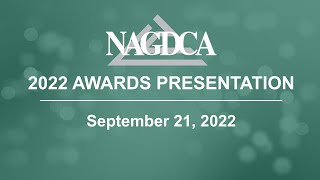 2022 NAGDCA Awards Presentation Ceremony