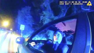 Lady Refuses to Step Out Of Her Car, Ends Poorly