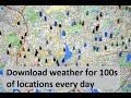 Easily Download Weather Data for 100s of Locations Using Scheduled Queries