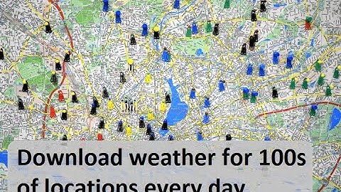Easily Download Weather Data for 100s of Locations Using Scheduled Queries