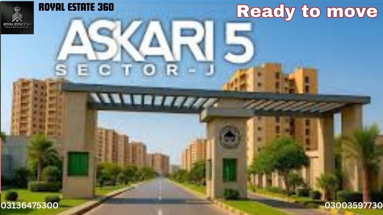 Malir Cantt Askari 5-Sector J | Malir Cantt Drive 4K | Brand New Brigadier Houses
