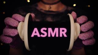 ASMR | crunchy White Noise & No Talking - Gloves, Ear Massage, layered Ambience