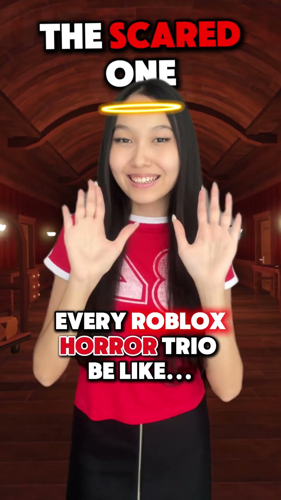 Every Roblox Horror Trio be like...? #roblox #robloxshorts