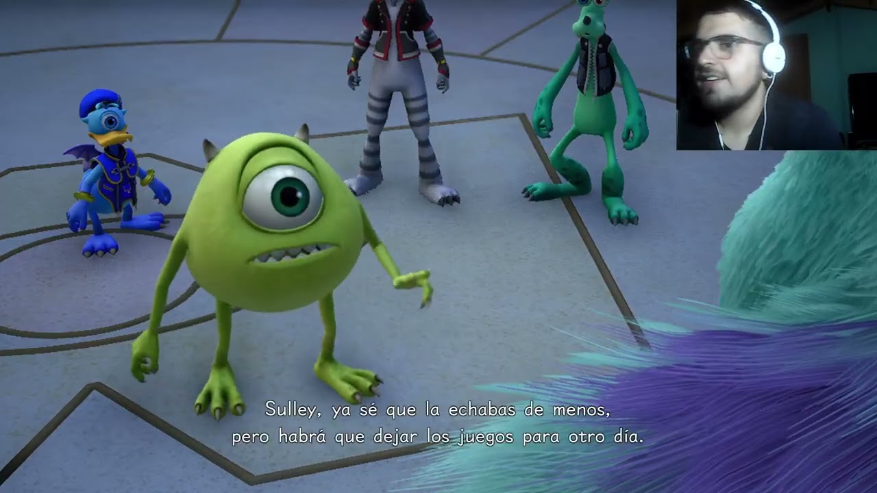 KINGDOM HEARTS 3 Cap 11 - Monster INC
