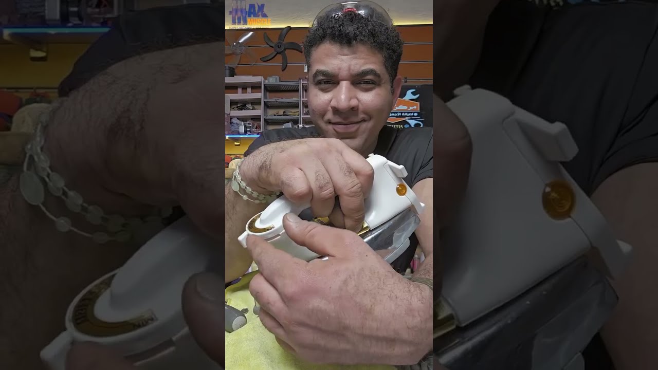 إصلاح كاوية ملابس قديمه جدا ♻️🛠️ Extreme Restoration: Antique Electric Iron