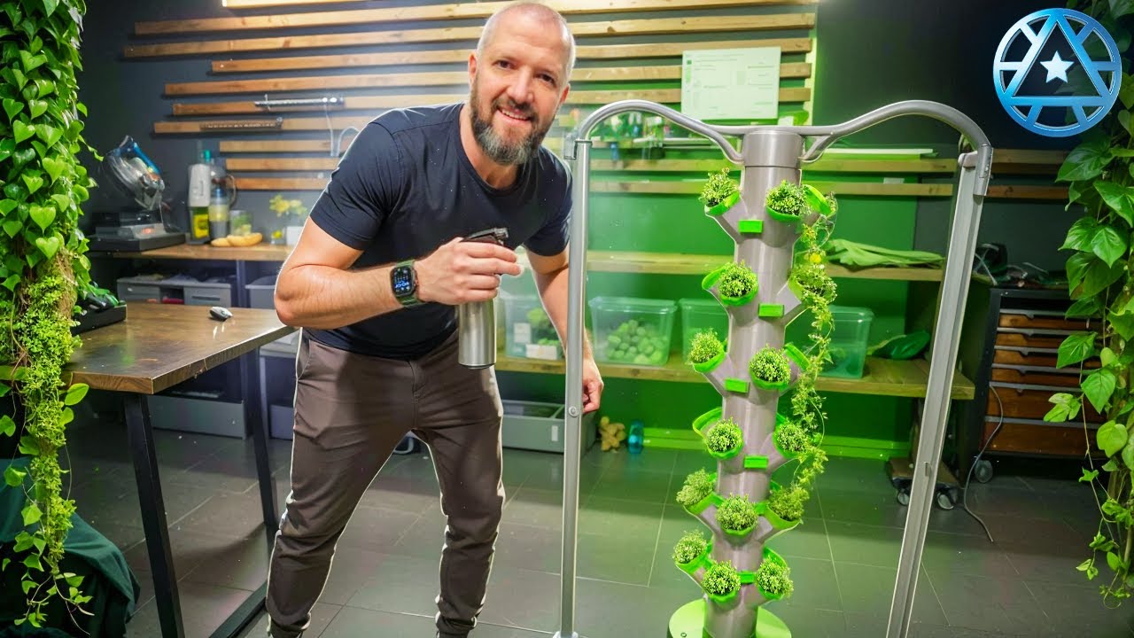 Генератор бесконечной еды. Аэропонная станция своими руками