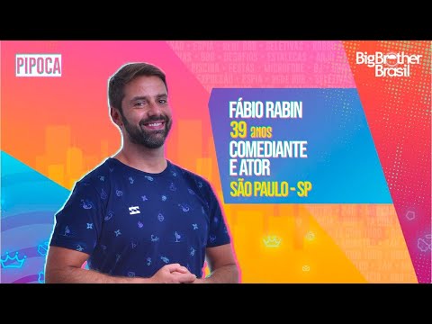 Fábio Rabin - Big Brother Brasil 21