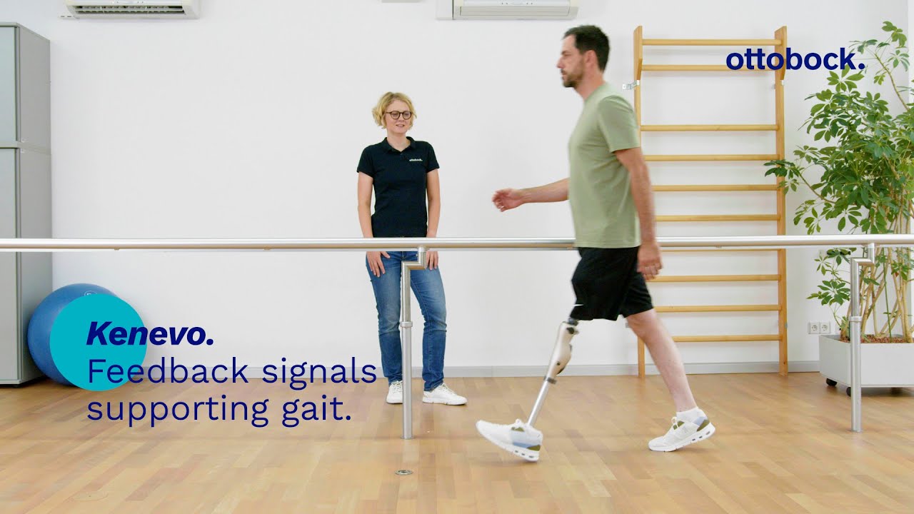Kenevo. Feedback signals supporting gait. | Ottobock Professionals