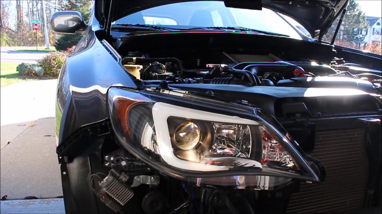 Subaru wrx 2024 c style headlights