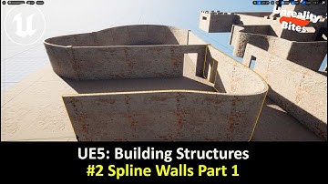 UE5: Building Structures - #2 Spline Walls Part 1