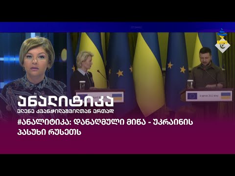 #ანალიტიკა: დანაღმული მიწა - უკრაინის პასუხი რუსეთს