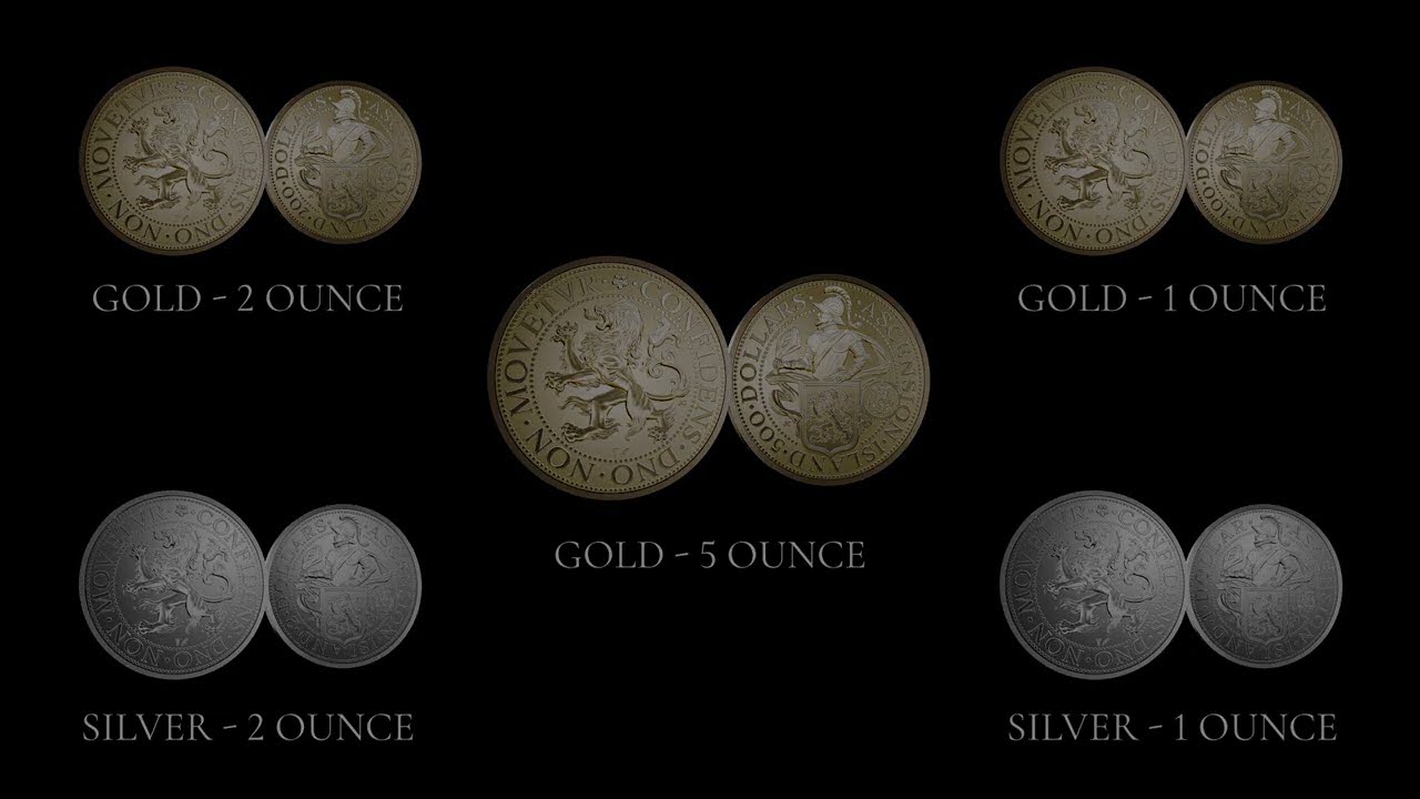 Lion Dollar 2025 Gold 2 Ounce