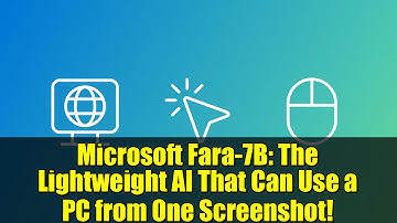 Microsoft Fara-7B: The Lightweight AI That Can Use a PC from One Screenshot!