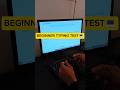 Typing Test for Beginners🔥😍| Start from Zero & Improve Step by Step📈