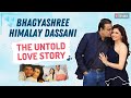 Valentines day special  bhagyashree  himalay dassanis untold love story