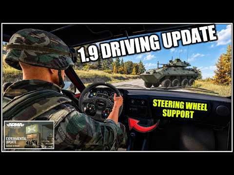 ARMA REFORGER 1.9 UPDATE IS HUGE! | NIGHT VISION? WHEEL SUPPORT?