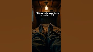 PART 8 | POV: You wake up on titanic as worker - years 1912 #aifilm #cenimatic #titanic