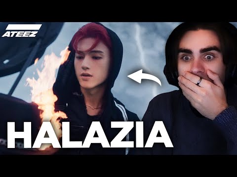 Singer Reacts to ATEEZ ์์ดํฐ์ฆ 'HALAZIA' M/V