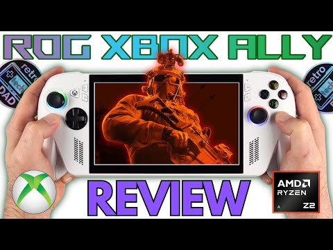 Videorecension av ASUS ROG Xbox Ally: ASUS ROG XBOX ALLY // In-Depth Review – Benchmarks, Teardown, PC Gaming, Emulation & More!