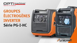 Groupe Électrogènes Unicraft Série Pg-I-Hc