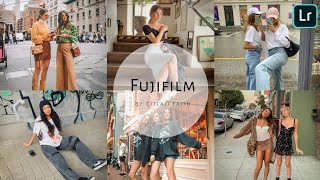 Fujifilm Preset Lightroom Mobile Editing | C. Faith