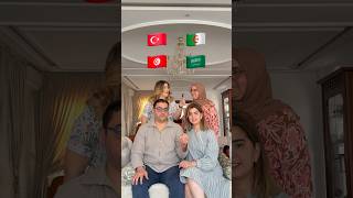 One meaning, four different voices. #shorts #tunisia #algerie #arabic #turkish