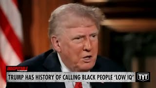 Download Lagu UPDATE: Trump heeft een geschiedenis van het noemen van zwarte mensen met een 'laag IQ' en het pr... MP3