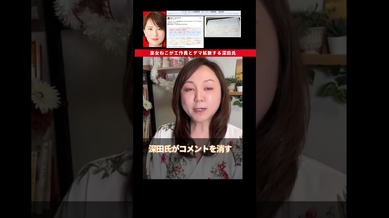 【深田萌絵氏】巫女ねこちゃんねるは浙江財閥の攻撃部隊とデマ拡散する理由について