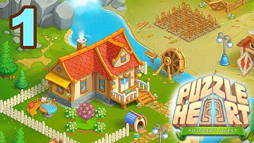 PUZZLE HEART - WALKTHROUGH GAMEPLAY - PART 1 ( iOS | Android )