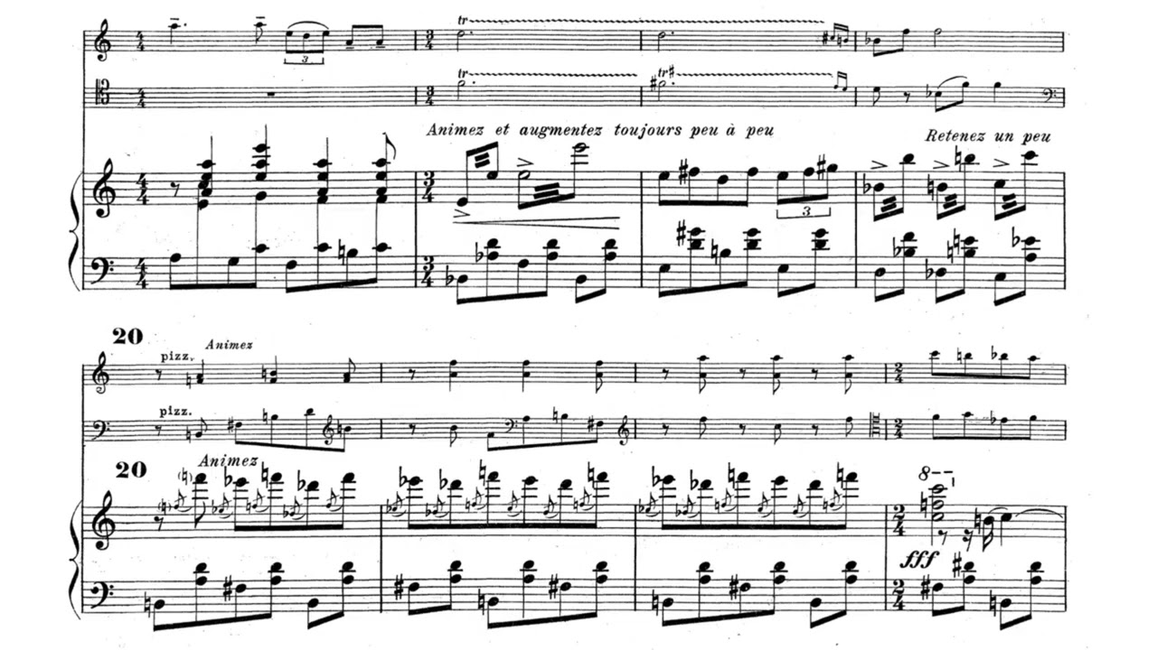 Huré, Jean (1920): Sérénade pour piano, violon et violoncelle – Cohen/Groupe de Chambre de Montréal