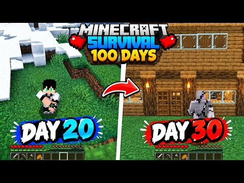 Minecraft i surviving 100days in ben 10 Day20-day30 🥶🔥