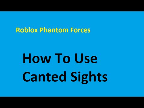 roblox phantom forces canted iron sight buxgg video