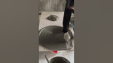Applying wet mortar #tools #work #short #fpy #viral