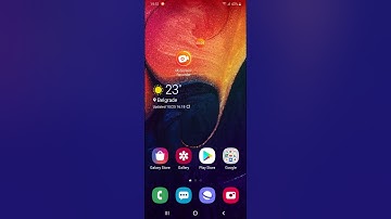 Samsung a50 how to enable one handed mode