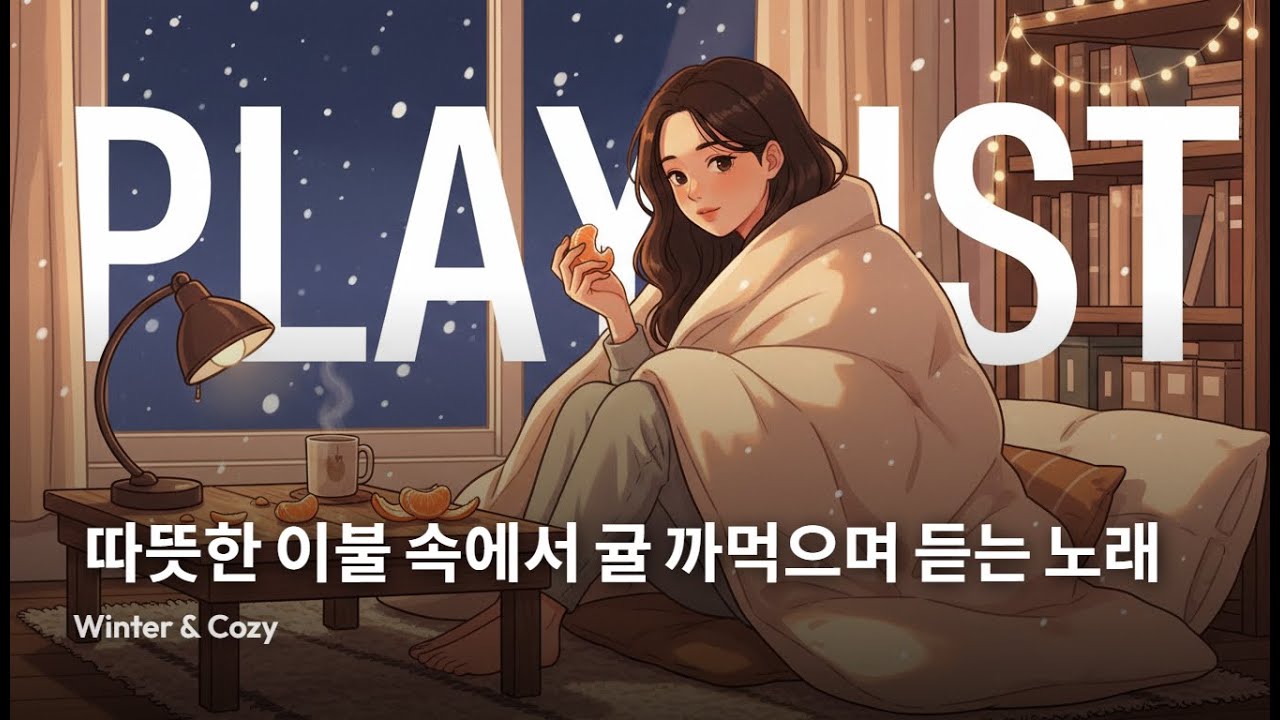 playlist ❄️ 따뜻한 이불 속에서 귤 까먹으며 듣는 노래 | Winter & Cozy