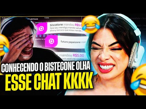 CONHECENDO O BISTECONE: as piores donates da live.... / MELHORES MOMENTOS BISTECONE | REACT