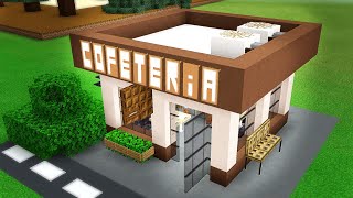 Как Построить Кафе в Minecraft