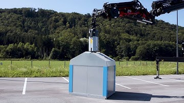 PALFINGER Service - E800 Container discharge unit (EN)