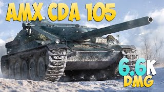 AMX Cda 105 - 9 Kills 6.6K DMG - Secretive! - World Of Tanks