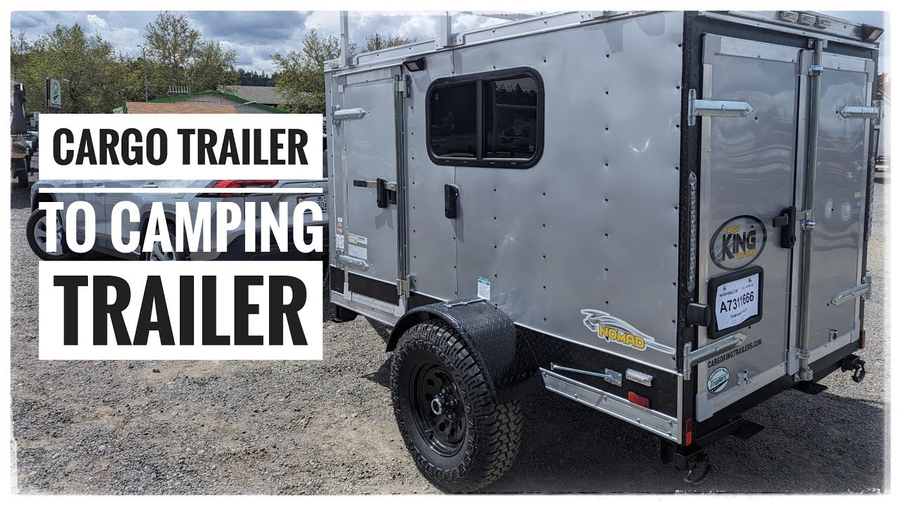 Bringing Home The Cargo King Nomad Trailer From Spokane North Trailers