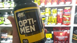 Витамины Opti Men. Как употреблять, побочные действия.