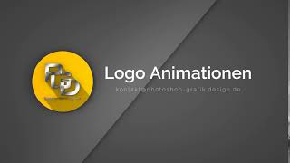 3D Logo Animation Flat Shadow Icon