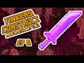 Tinkers Construct Mod Spotlight 1.18.1 EP 8 - How to Get Manyullyn! Cleaver Most Powerful Weapon!